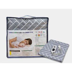 J2K 난방매트 전기요 절전형 전자파차단 헤링본그레이