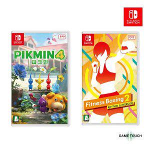 닌텐도 스위치 피크민 4 + 피트니스 복싱 2