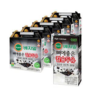 베지밀 뼈에좋은칼슘검은콩깨쌀두유 190ml 80팩