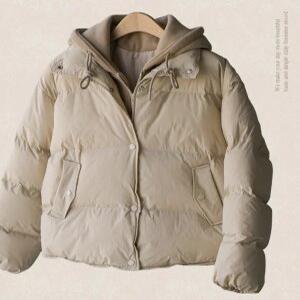 [잇수다LAB] 프랜크 후드 숏 패딩