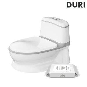 두리 사운드 포티 라이트 아기변기 + 비데 물티슈 휴대 1팩