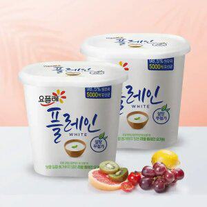 빙그레 요플레 플레인 화이트 900g 2개
