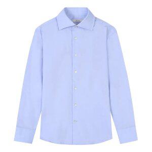 [지이크] 와이드 스프레드 코튼 와이셔츠 블루 (PHBAH5004)