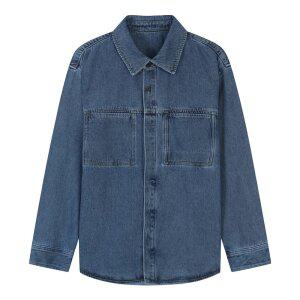 [지이크] 데님 빅 포켓 셔츠 블루 (PJBAH5012)