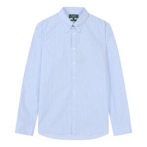 [파렌하이트] [GRANDCRU] 스트라이프 탭카라 드레스 셔츠 (FJBAH5308)