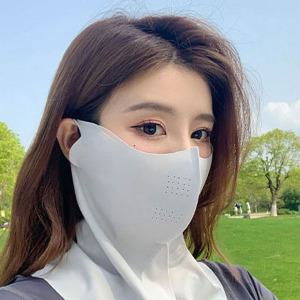 3D 자외선 UV 차단 시원한 아이스 쿨링 원단 넥페이스 가드 마스크 10장