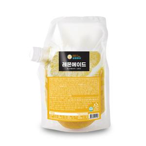 달콤퐁당 레몬 에이드 1kg 카페 과일 농축액 청 베이스 홈카페 시럽 원액 과즙 주스