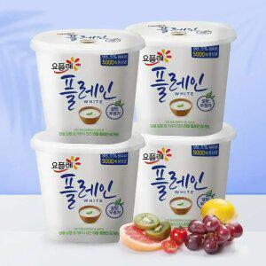 빙그레 요플레 플레인 화이트 900g 4개