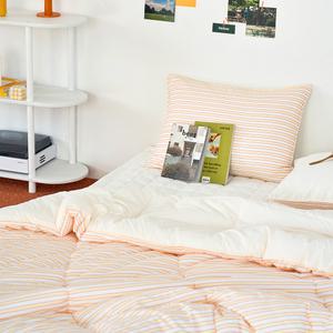 [모던하우스] ON 소르베 싱글 차렵이불 150x210 레몬스트라이프