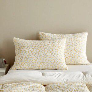 [모던하우스] 말랑찰떡 극세사 베개커버 50x70 포지 옐로우