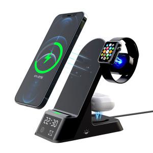 애플 아이폰 에어팟 애플워치 3in1 6in1 무선충전기 거치대