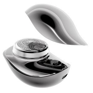 여행 휴대용 미니 소형 전동 전기 6중날 충전식 초밀착 남성용 면도기 WHALE