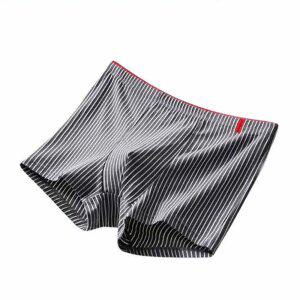 남성 여름 스트라이프 드로즈 남자 빅사이즈 사각 팬티 3장