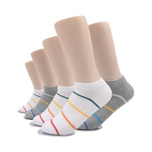 국산 귀여운 아동양말 발목양말 4색 스트라이프 5켤레 묶음 / 아기 선물 유아 키즈 여