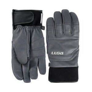 루디스 스노우프로 LUP01MG08 그레이 스키 보드 오지 방한 가죽 장갑