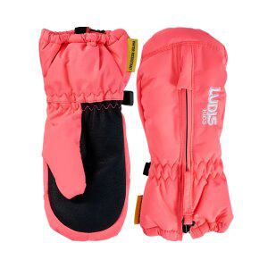 루디스 컴포트핏 LGC411MA 핑크 아동 눈썰매 벙어리 방한 장갑