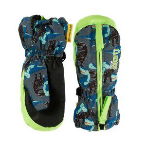 루디스 컴포트핏 LGC411MA 그레이 아동 눈썰매 벙어리 방한 장갑