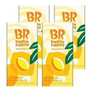 [내일도착] 배스킨라빈스 유기농 레몬즙 100% 4박스 (20gx56포)