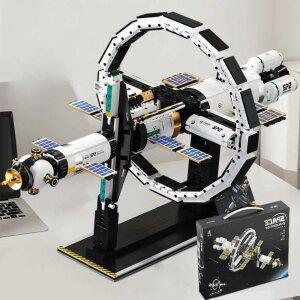 항공 우주 정거장 블록 조립 모델 로켓 태양계 선물 프라모델