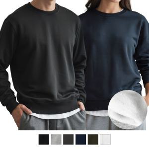 남자 겨울 기모 맨투맨 무지 빅사이즈 긴팔 티셔츠 남녀공용 6컬러 TK27-271