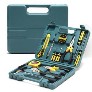 프리미엄 다용도 셀프 공사 정비 공구 세트 플라이어 드라이버 줄자 렌치 공구함