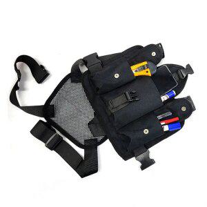 다용도 포켓 조끼배낭 작업용 낚시 수납 소형 등산조끼가방 프론트백