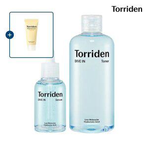[SET] 토리든 다이브인 저분자 히알루론산 세럼 50ml+토너 300ml (+솔리드인 크림 20m