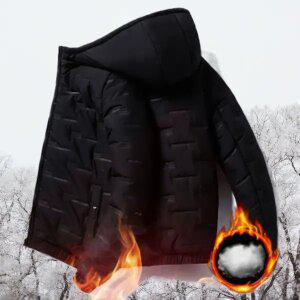 겨울 방한 작업복 방한복 고주파 압열 누빔 후드 패딩 점퍼