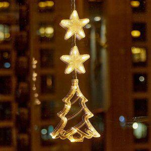 크리스마스 LED 조명 트리 눈꽃 무드등 인테리어 소품 창문장식