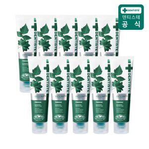 덴티스테 안티캐비티 치약 20g 10개 고불소 드라이브러싱 치약 여행용 휴대용 미니