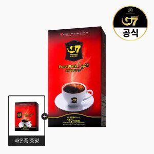 G7 퓨어블랙 라이트 110개입 + 25개입 구성 / 베트남 블랙 다크 아메리카노