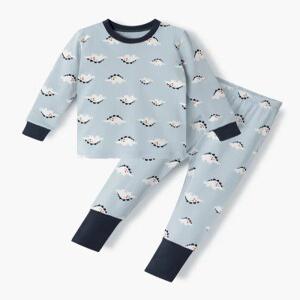 유니프랜드 슈가디노 올스판후라이스 9부내의 아동 유아실내복 간절기 긴팔 상하세트