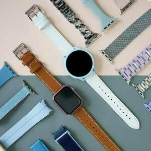 [심플리로어] 갤럭시워치/애플워치 스트랩 케이스 보호필름 7 6 5 4 클래식 울트라 호