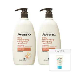 아비노 데일리모이스쳐라이징 에너자이징 바디워시 532ml, 2개+증정(아비노베이비 데일