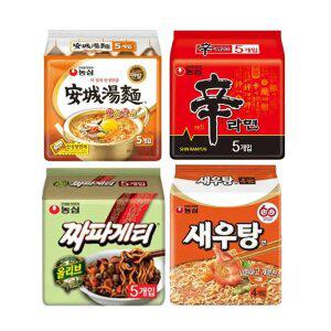 새신안짜(새우탕면4,신라면5,안성탕면5,짜파게티5)