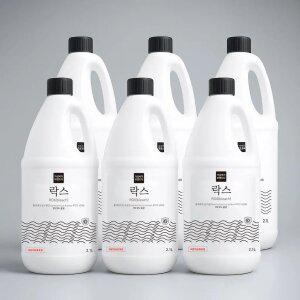 가성비가브랜드다 냄새줄인 락스 2.1L x 6개