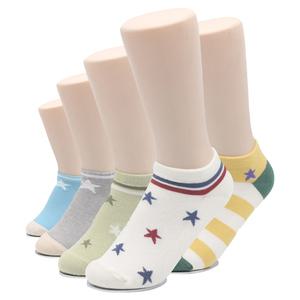 국산 귀여운 아기양말 발목양말 별 포인트 5켤레 묶음 / 아동 애기 선물 여름