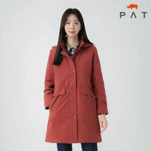 [PAT 여성] 후드 탈착 패딩안감 롱 점퍼_1I61307