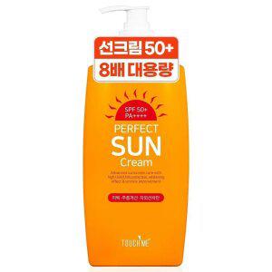 터치미 선크림 자외선차단제 대용량 썬크림 500ml 1개