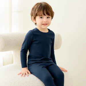 유니프랜드 심리스웜기모(NY) 9부내의 무봉제 노라인 프리컷 키즈 주니어 아동실내복