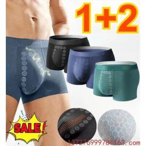 3개 남성 마사지 자석 치료 팬티 팬티예방염증 감