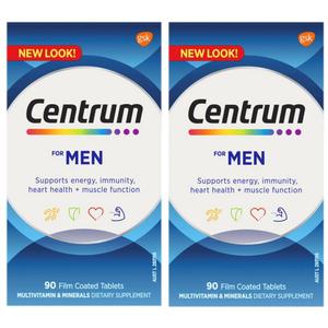 [센트룸] 포맨 남성용 종합비타민 90정 2개 180일분 호주내수용