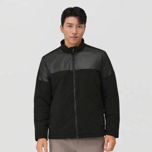 [엘르골프] 남성 면배색 포인트 패딩 점퍼_6H71304