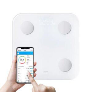 지노바 디지털 LED 스마트 가정용 체중계 정확한 몸무게 체지방 측정기