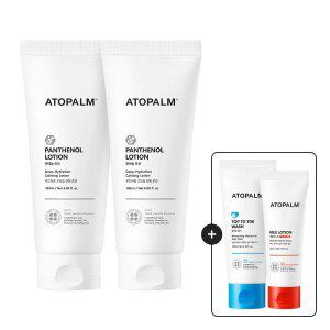 아토팜 판테놀 로션 180ml 2개 GIFT)엠엘이로션60ml+탑투토100ml