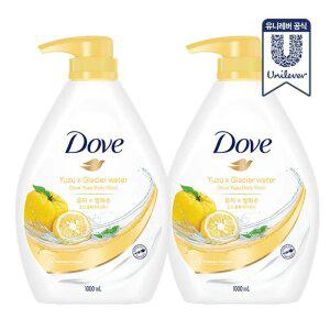 도브 유자 바디워시 1L 2개