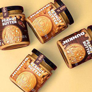 [내일도착] 던킨 땅콩버터 200g 2종 (크런치/스무스) 땅콩100% 피넛버터