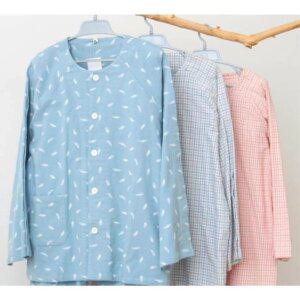 트임 환자복 요양 찍찍이 순면 바지 상의 세트 병원복 노인