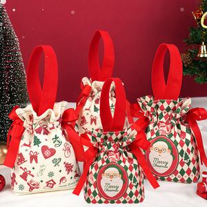 산타와썰매 선물주머니 크리스마스 선물가방 4종세트