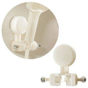 샤워기걸이 2개 무타공 실리콘 부착식 샤워기홀더